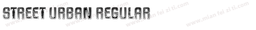 Street Urban Regular字体转换